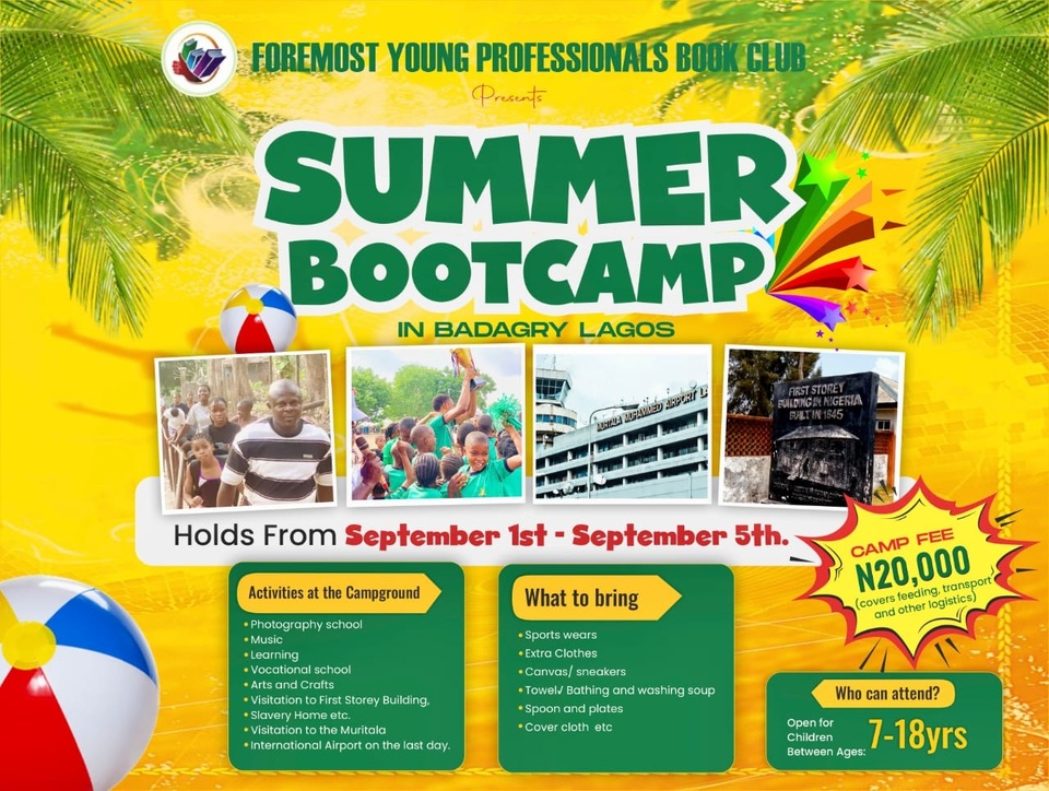 Lagos Bootcamp Flyer