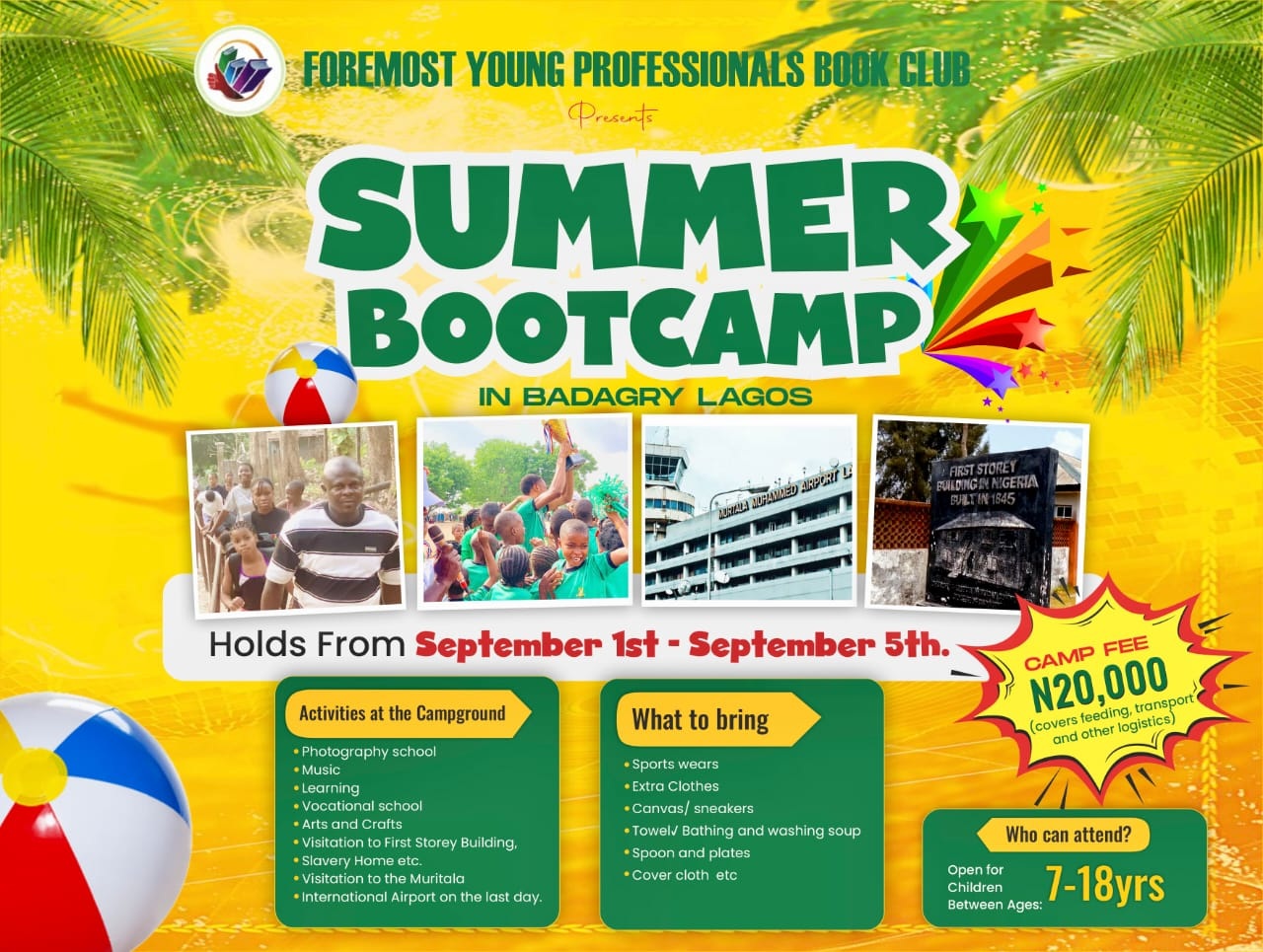 Lagos Bootcamp Flyer